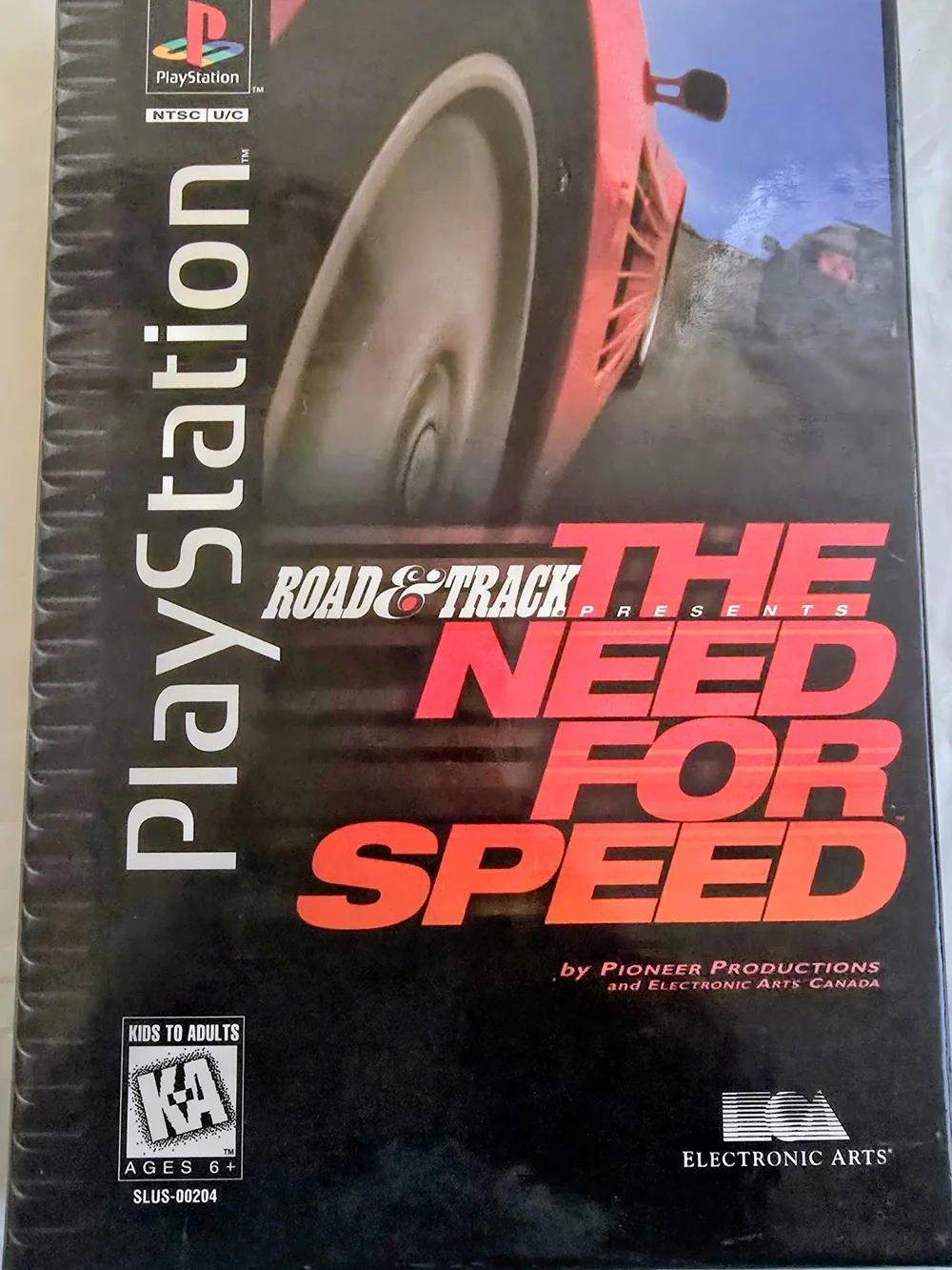 Sony PlayStation The Need for Speed - Original Like New Absolutely No Scratches